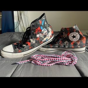 Harley Quinn High Top Converse